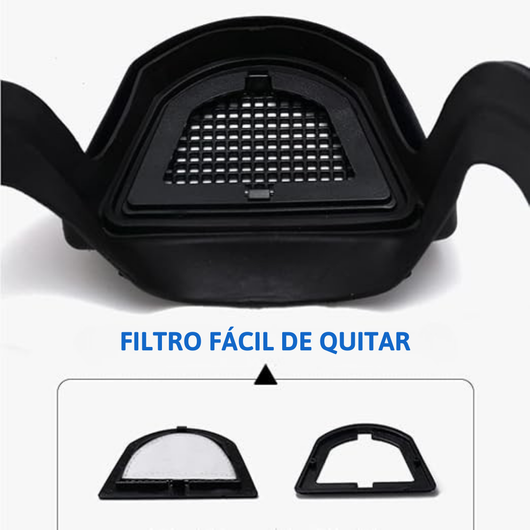 La Visera Protege El Rostro Del Polvo Fino Y De La Niebla