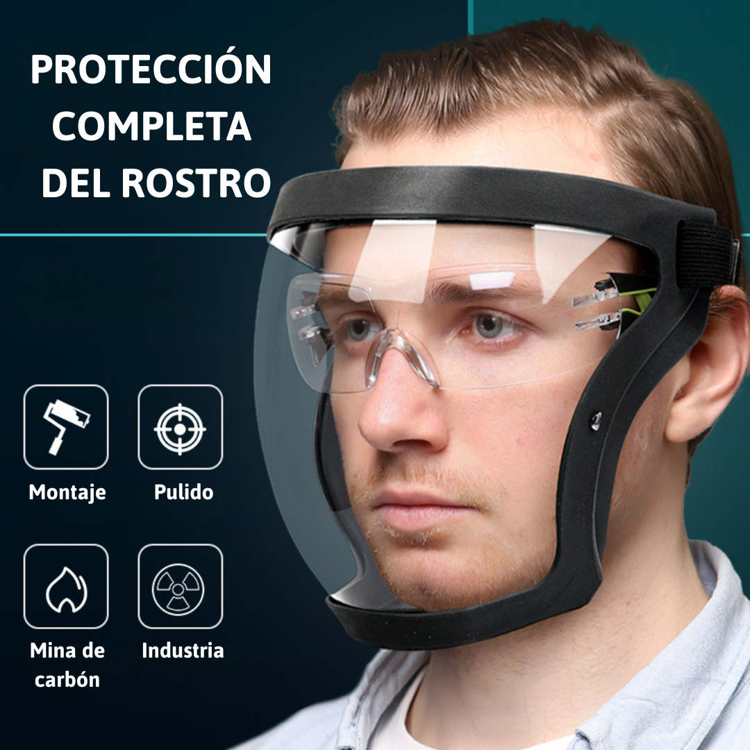 La Visera Protege El Rostro Del Polvo Fino Y De La Niebla