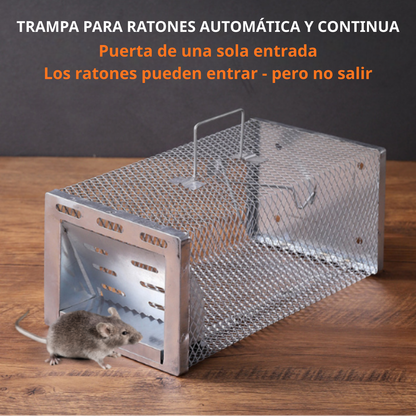 BestSeller™ - Jaula trampa humanitaria para ratones y ardillas vivas