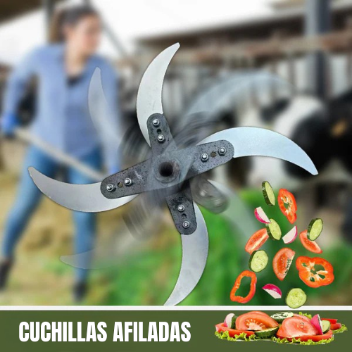 Juego De Cuchillas Para Trituradora De Césped Agrícola Doméstica – Mayor Eficiencia De Corte Para Césped Y Verduras