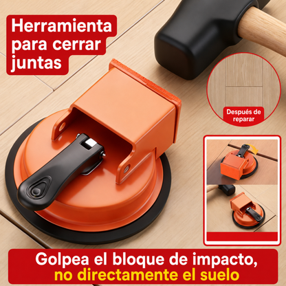 Herramienta de Succión para Cerrar Juntas del Suelo – Sin Desmontar el Piso