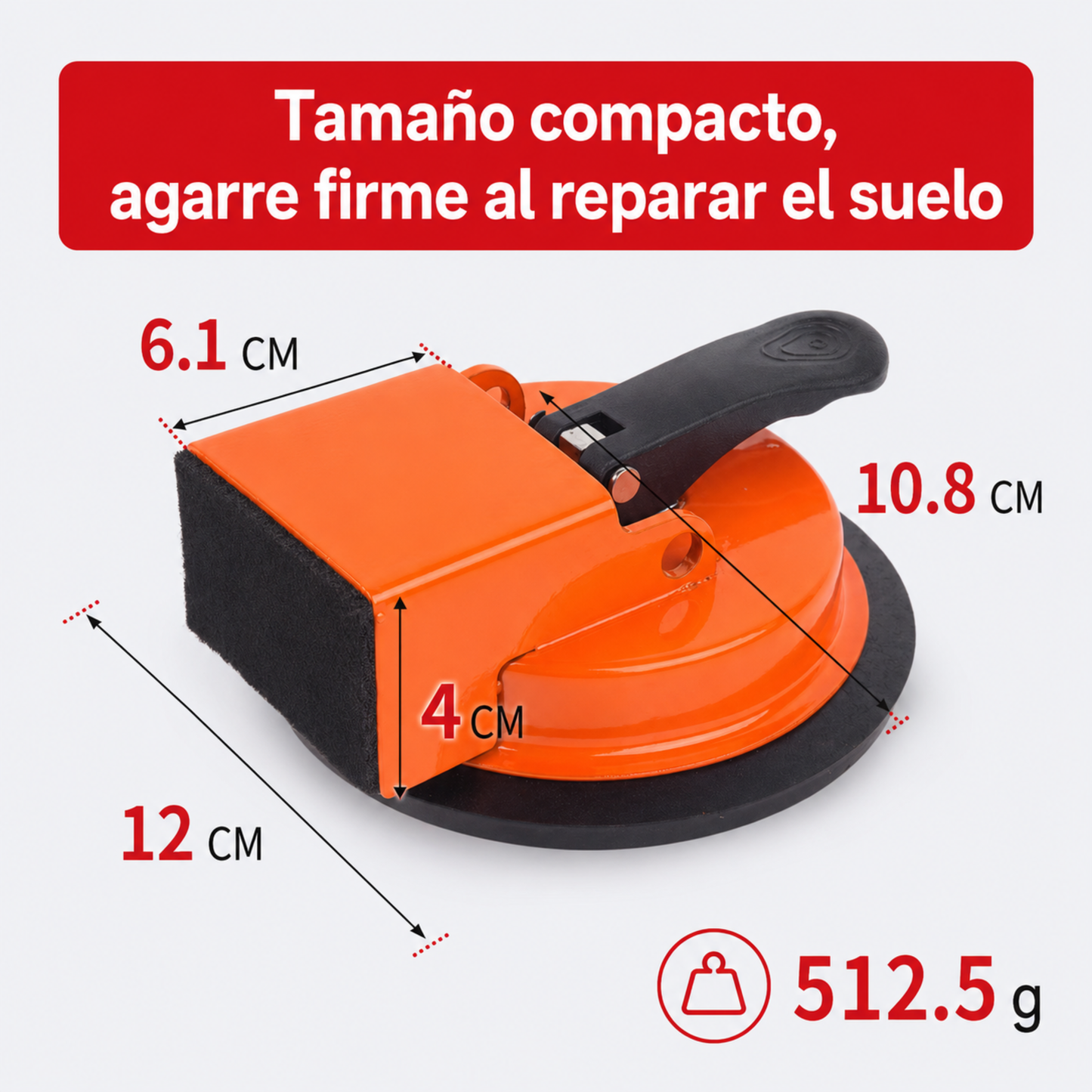 Herramienta de Succión para Cerrar Juntas del Suelo – Sin Desmontar el Piso