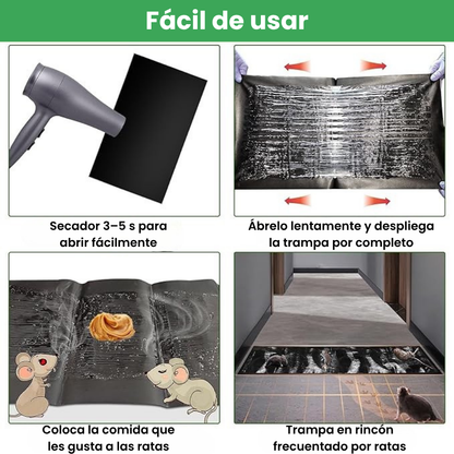 🇪🇸 Trampas Adhesivas ProfesionaIes – Extra Grandes para Atrapar Mas Rápido