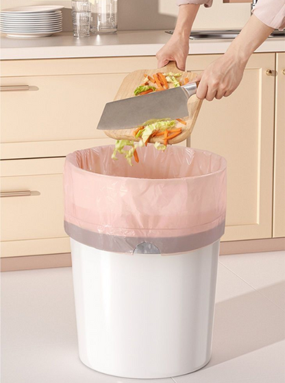 Bolsa de Basura Iceberry con Cordón – Gruesa, Impermeable y Antiodorante