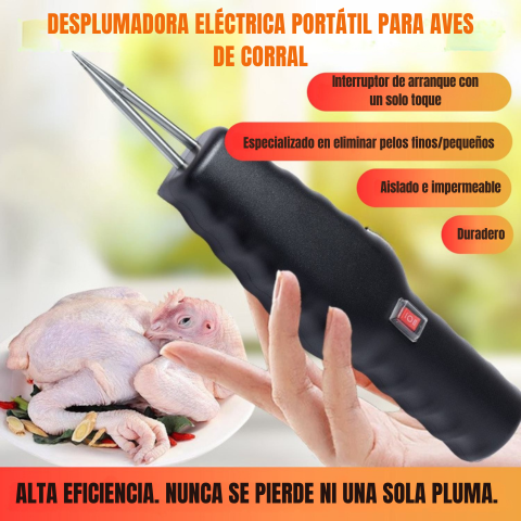Desplumadora Portátil Y Manual