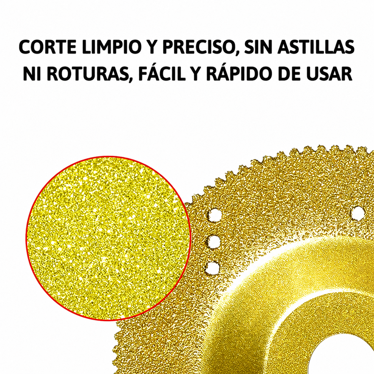 Disco Diamantado 5 En 1 – Corta, Lija Y Moldea En Segundos