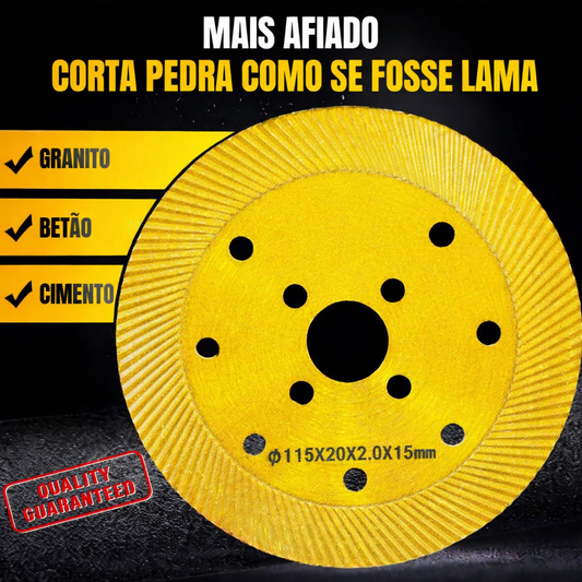 Disco de Corte Diamantado Multifunción 5 en 1 – Corte, Desbaste, Apertura de Ranuras, Modelado y Acabado de Superficies