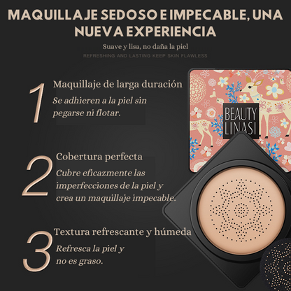 Beauty Cream® Crema iluminadora CC sin sustancias químicas con hidratante y corrector