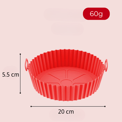 Bandeja de Silicona Inteligente y Multifuncional – Antiadherente, Resistente al Calor, Compatible con Todo Tipo de Equipos