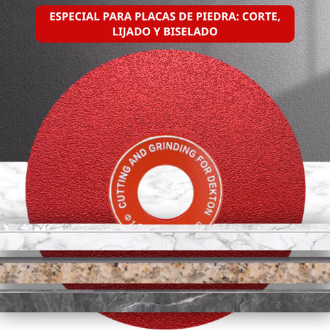 Disco diamantado 3 en 1 – corta, lija y da forma a todo tipo de materiales