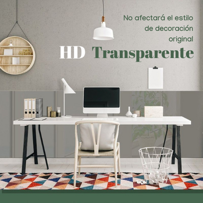 WallProtect™ - Película Protectora de Pared Electrostática Transparente (60cmx10m)