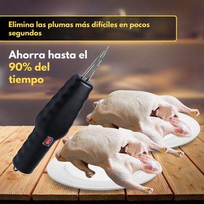 Desplumadora portátil para aves – elimina todas las plumas en pocos minutos