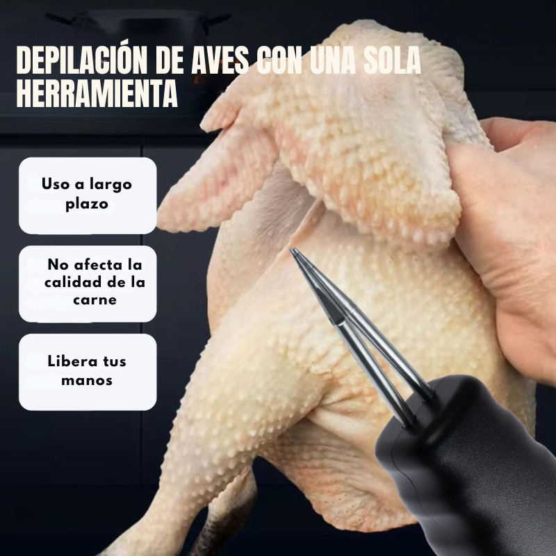 Desplumadora Portátil Y Manual