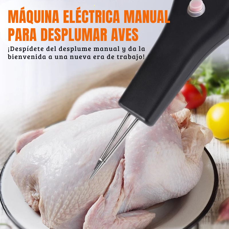 Desplumadora Portátil Y Manual