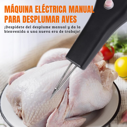 Desplumadora Portátil Y Manual