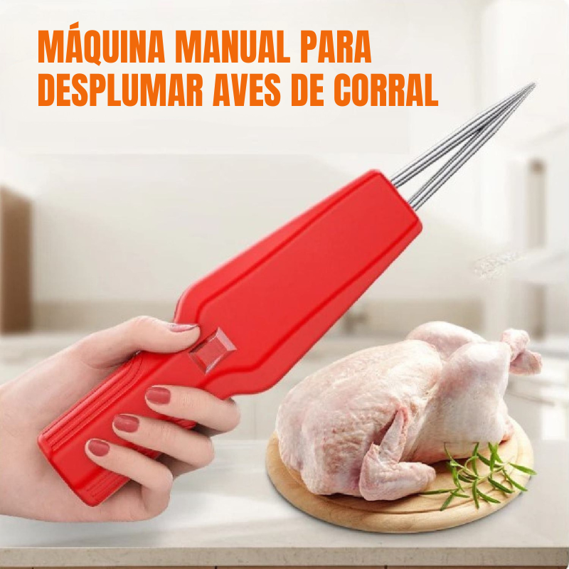 Desplumadora Portátil Y Manual