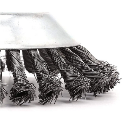 Hoja de Corte de Césped de Alambre de Acero Súper Resistente 360° (Incluye Kit de Adaptadores)