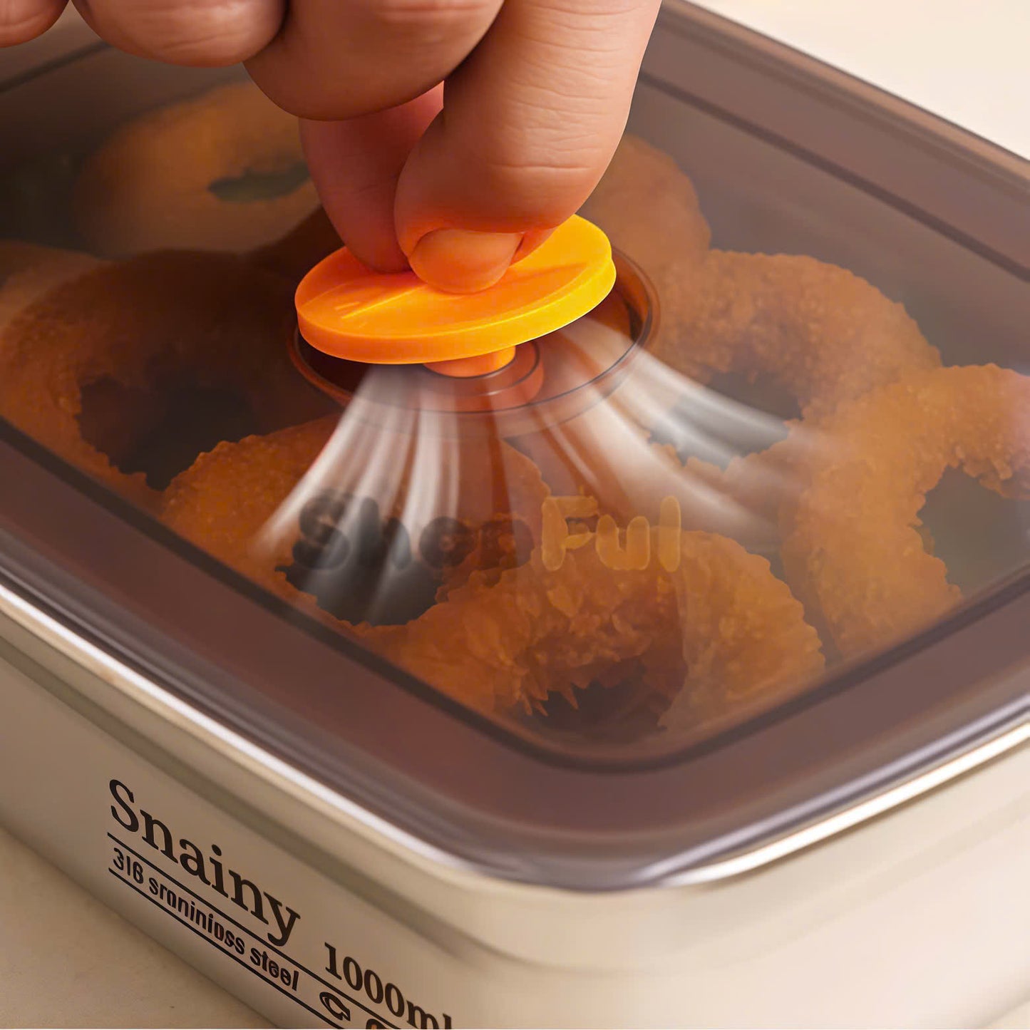 ✨ Bandeja de acero inoxidable 316 – Una solución segura y práctica para conservar los alimentos (19x14x6cm)