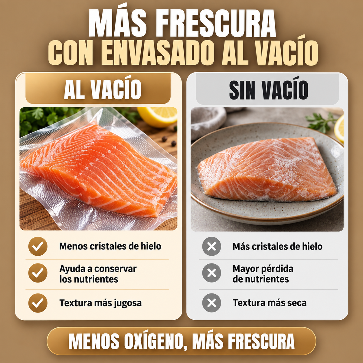 Selladora Al Vacío Para Alimentos Para La Conservación Prolongada De Alimentos - Incluye 100 Bolsas Al Vacío Gratuitas