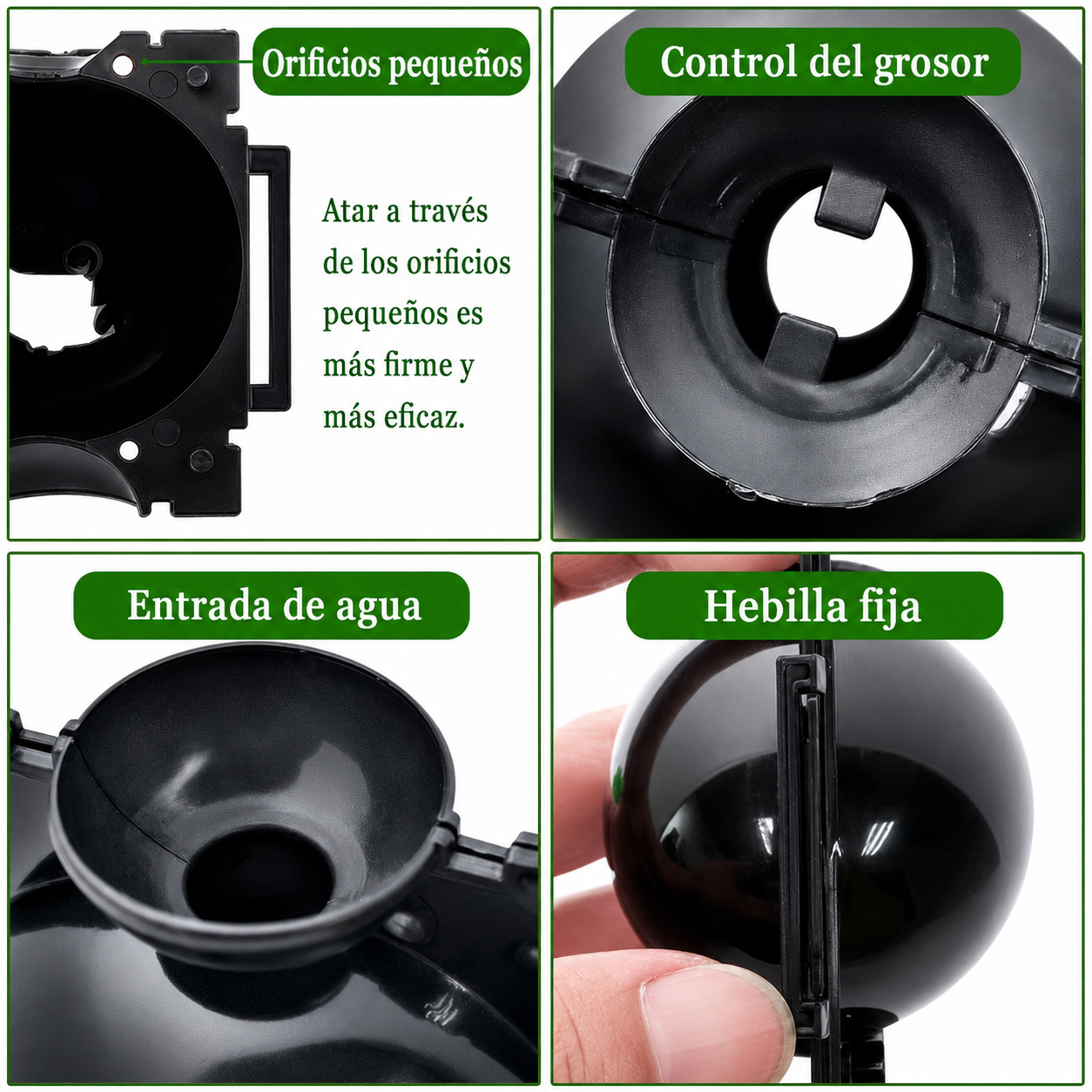 Caja de Enraizamiento para Acodo Aéreo – Pack de 10 Reutilizable para Propagación de Plantas