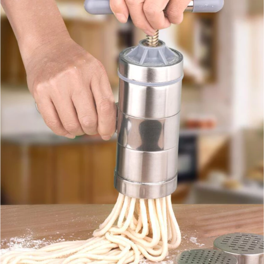Máquina manual de acero inoxidable para hacer fideos/pasta