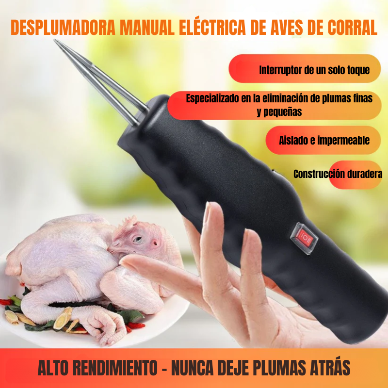 Desplumadora Portátil Y Manual