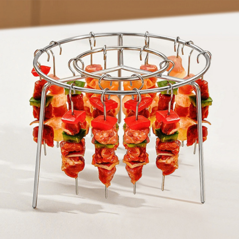 Soporte Para Brochetas Para Freidora De Aire - ¡La Solución Perfecta Para Comidas Deliciosas!