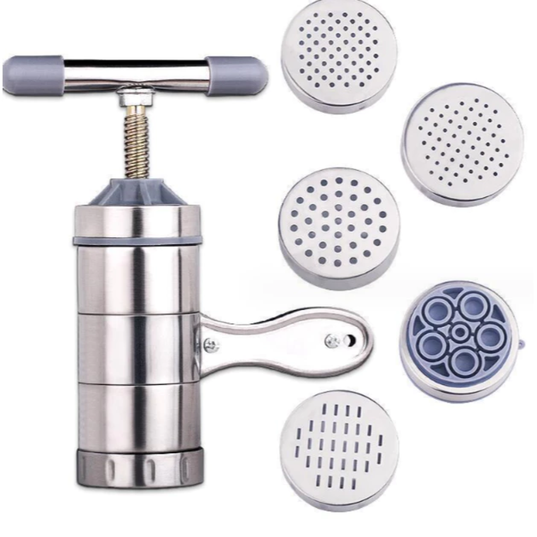 Máquina manual de acero inoxidable para hacer fideos/pasta