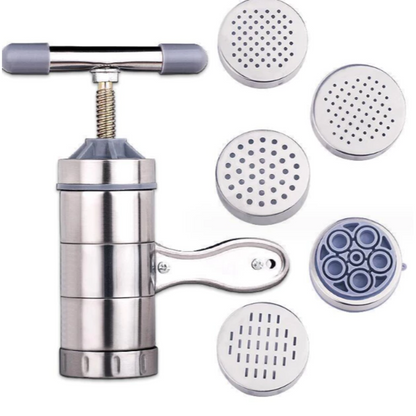 Máquina manual de acero inoxidable para hacer fideos/pasta