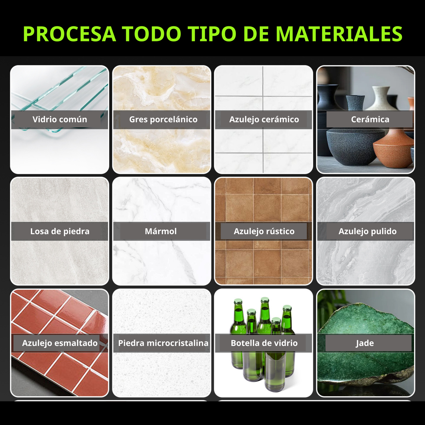 Disco Diamantado Multifuncional 3 en 1 para Cortes Precisos