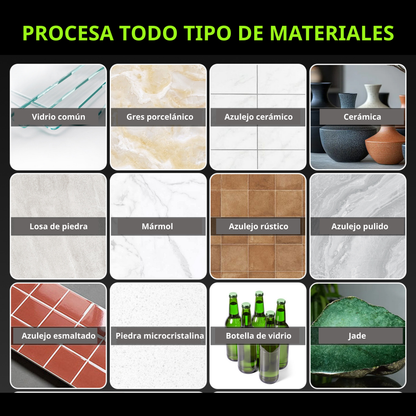 Disco Diamantado Multifuncional 3 en 1 para Cortes Precisos