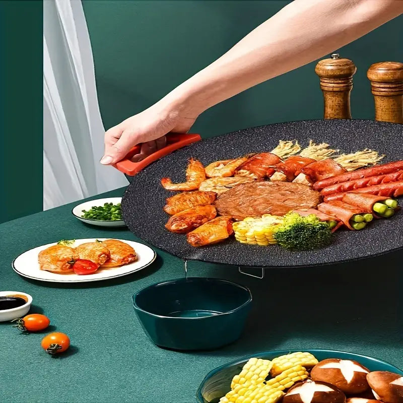 Sartén antiadherente coreana Medical Stone Grill Pan