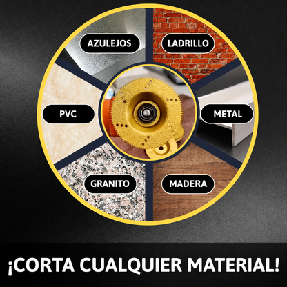 Disco Diamantado 5 En 1 – Corta, Lija Y Moldea En Segundos