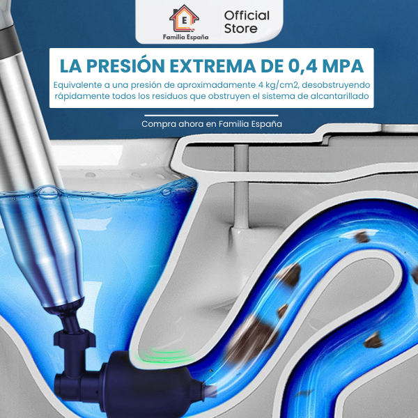 Desatascador De Desagües De Alta Presión Ultra Burst