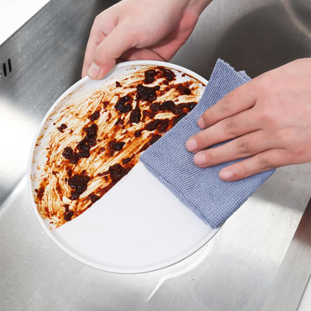 BestSeller™ – Paño de Limpieza Extraíble de Microfibra, Súper Absorbente, Reutilizable, Uso en Seco y Húmedo, Ideal para Cocina y Hogar