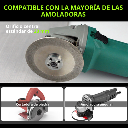 Disco Diamantado Multifuncional 3 en 1 para Cortes Precisos