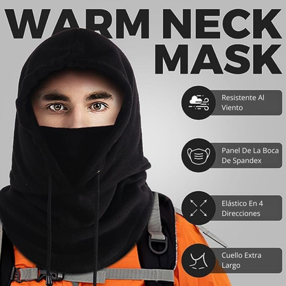 Mascarilla De Forro Polar - Protección Integral Cálida, Transpirable Y Cómoda Para Hombres Y Mujeres En Climas Fríos