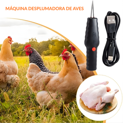 Desplumadora portátil para aves – elimina todas las plumas en pocos minutos