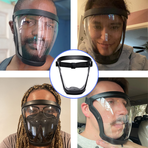 Protector Facial Integral Multiuso - La Protección Total Para Tu Rostro Con Un Diseño Ultraligero