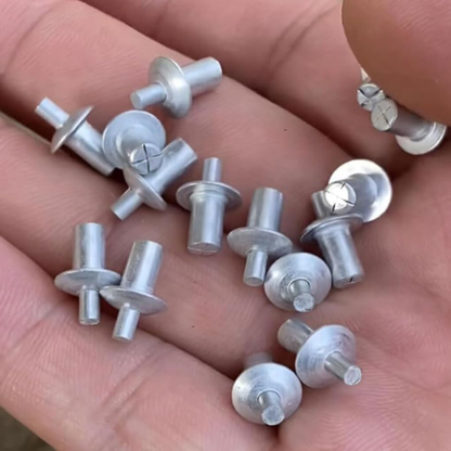 Remache de Impacto sin Remachadora — Fijación Rápida Solo con Martillo | Kit de 50 Unidades