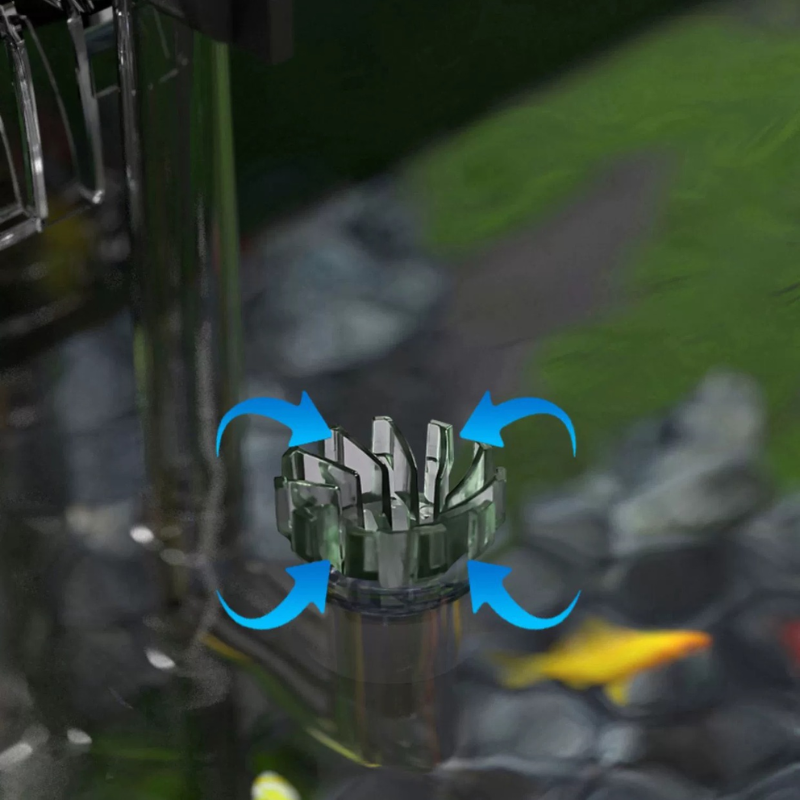 Filtro colgante para acuario: ¡FILTRA BIEN — FUNCIONA EN SILENCIO — AGUA CRISTALINA AL INSTANTE!