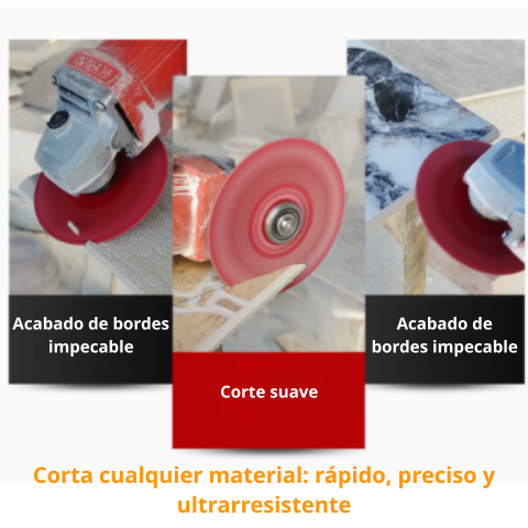 Disco diamantado 3 en 1 – corta, lija y da forma a todo tipo de materiales