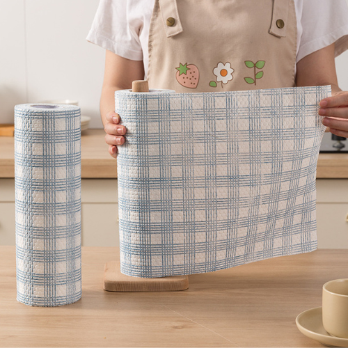 Paño De Cocina En Rollo, No Suelta Pelusa, No Absorbe Aceite, Paño Especial Para Cocina, Uso En Seco Y Húmedo, Paño Multiuso