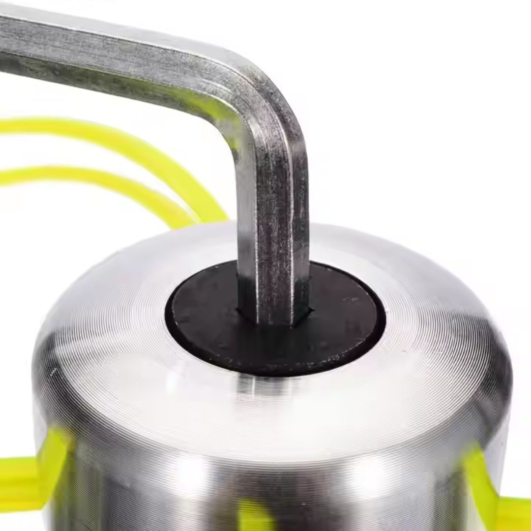 Cabezal de Corte de Césped de Aluminio Premium Compatible con Todo Tipo de Máquinas