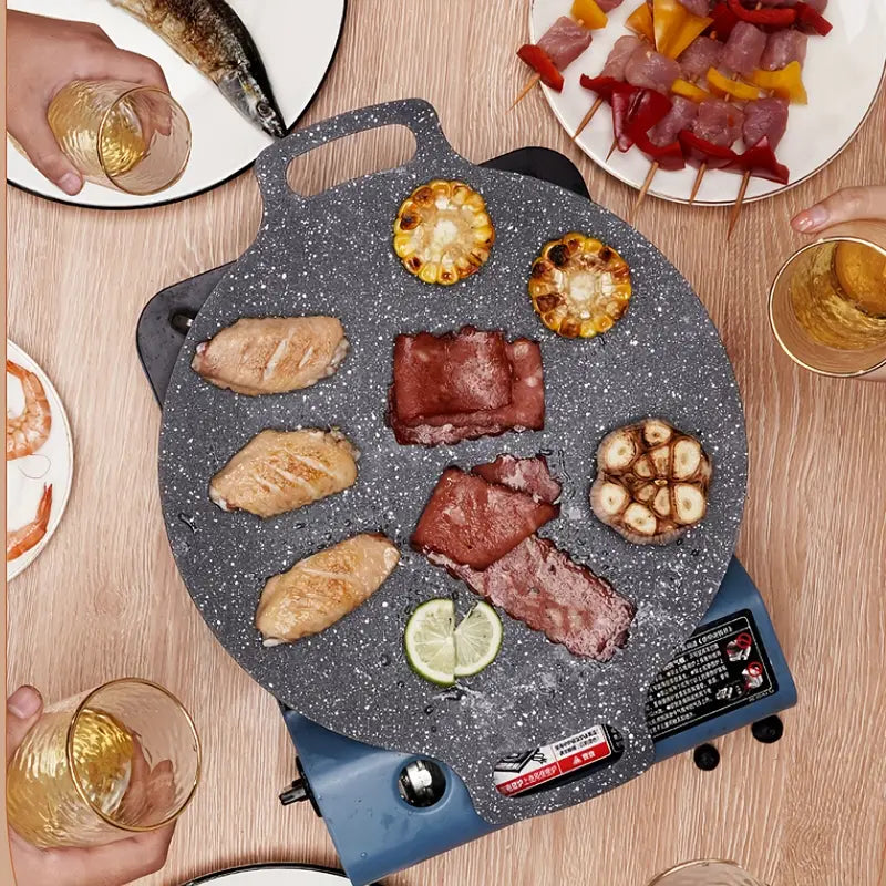 Sartén antiadherente coreana Medical Stone Grill Pan