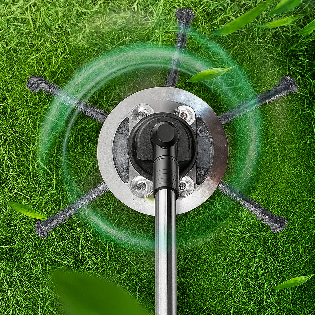 [🎁 70% DE DESCUENTO SOLO HOY] El cabezal del cortacésped tiene 6 ramas tejidas con alambre de acero resistente