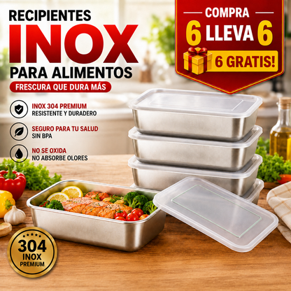 Cajas Para La Conservación De Alimentos, Bandeja Rectangular (25x20x5 cm)