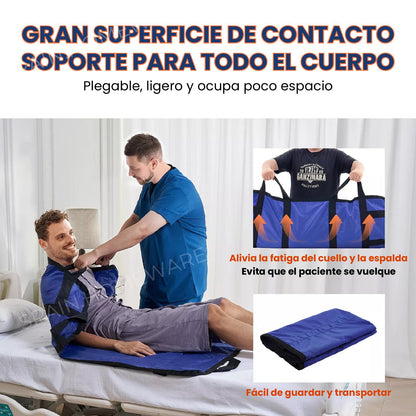 Tabla De Transferencia De Pacientes Con 6 Asas Reforzadas, Almohadilla Médica Multiusos Para Camas, Ancianos.