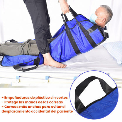 Tabla De Transferencia De Pacientes Con 6 Asas Reforzadas, Almohadilla Médica Multiusos Para Camas, Ancianos.