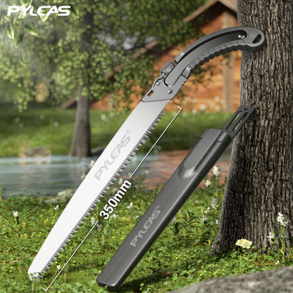 Sierra De Mano Para Jardinería Y Poda Manual Con Funda Protectora Para La Hoja